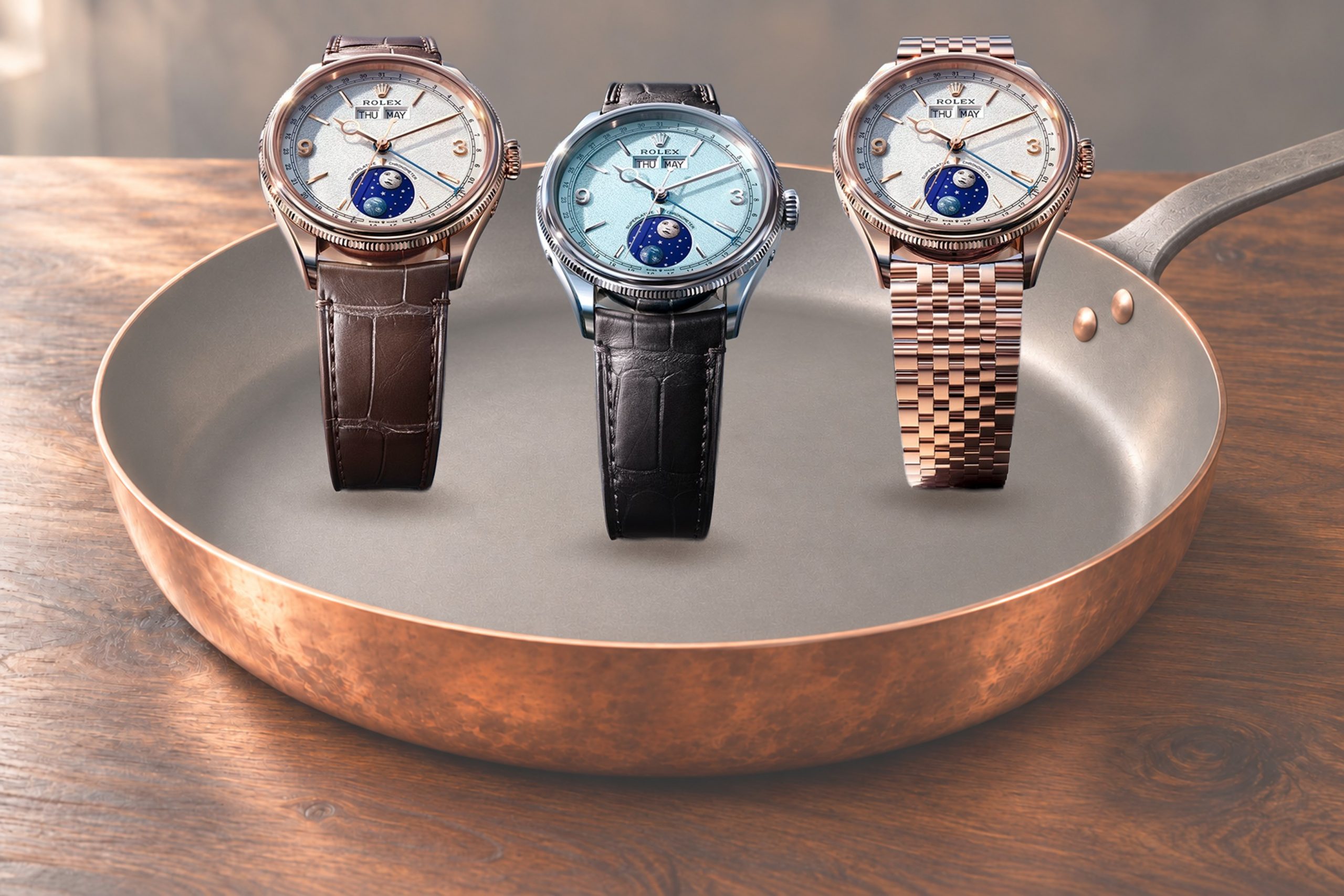 Rolex Perpetual Padellone 2026 drei Versionen (Uhrenkosmos)