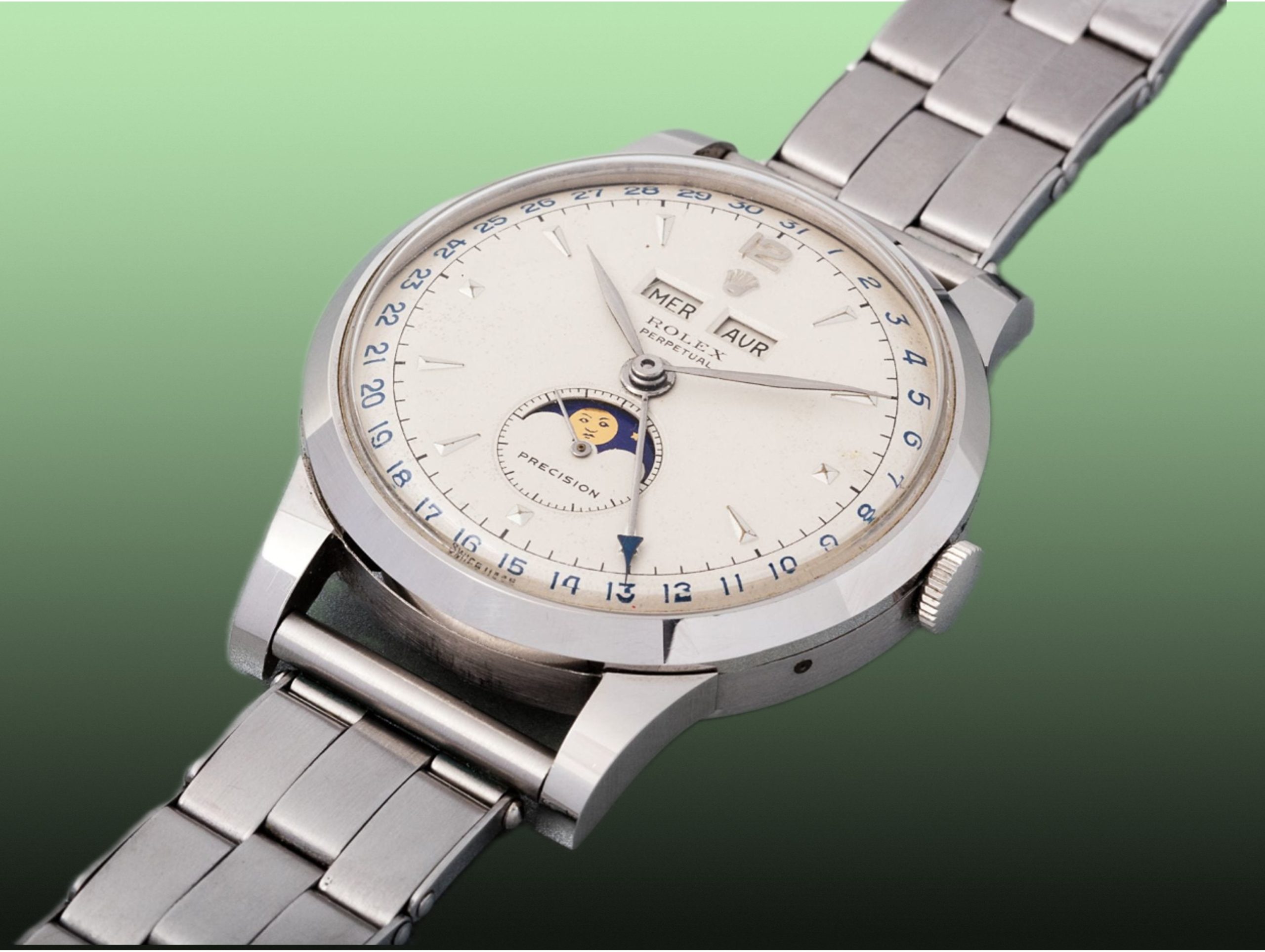 Rolex Perpetual Padellone Vintage Stahl Ref. 8171